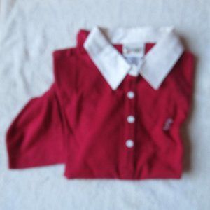 Walt Disney World Ladies Red Long Sleeve Shirt